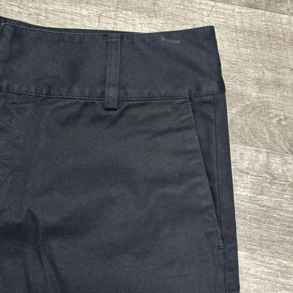 Women’s Banana Republic 10 Medium Black Twill Shorts High Rise 3 Pockets EUC
